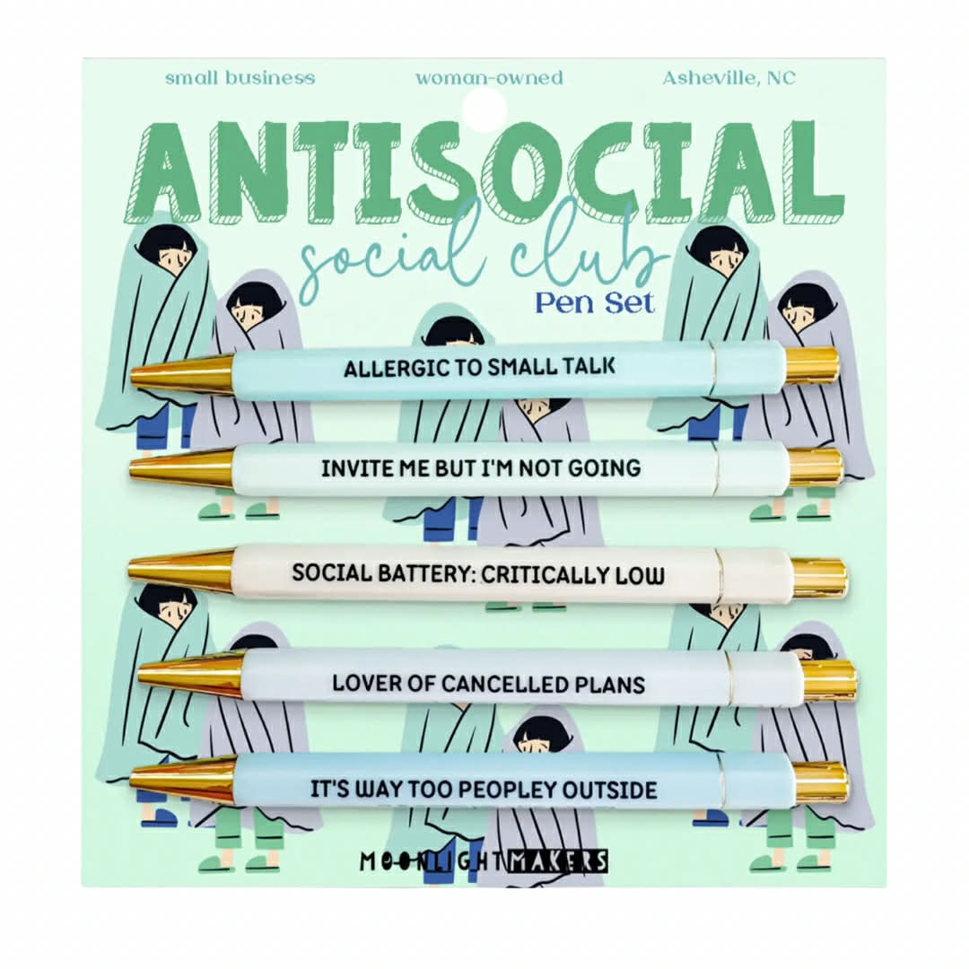 Antisocial Social Club Pen Set