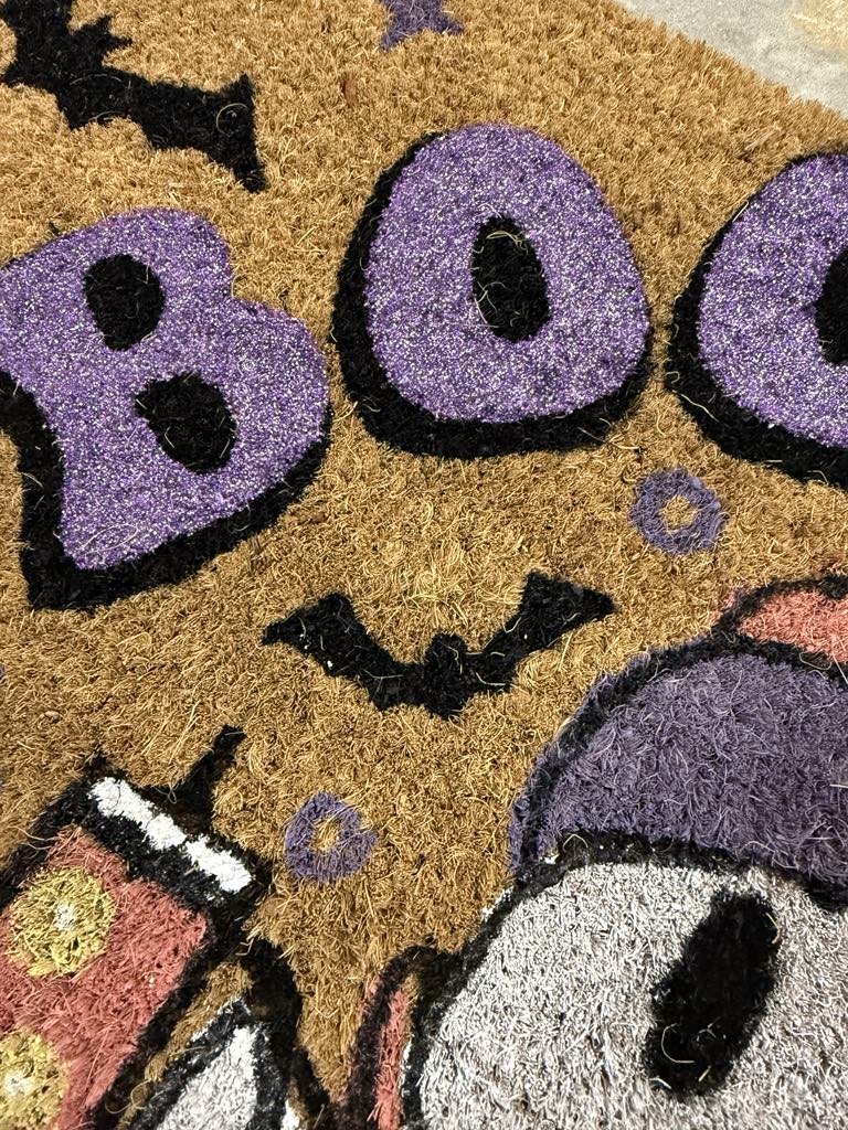 Boo-Jee Ghost Door Mat