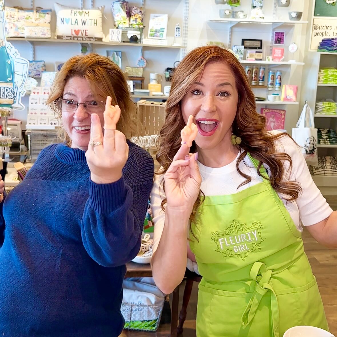 Tiny Hand Middle Finger