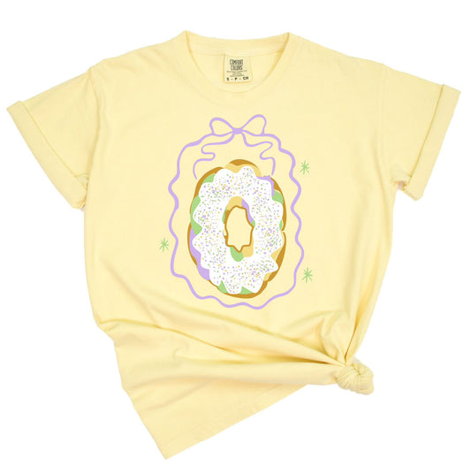 King Cake Ribbon Tee
