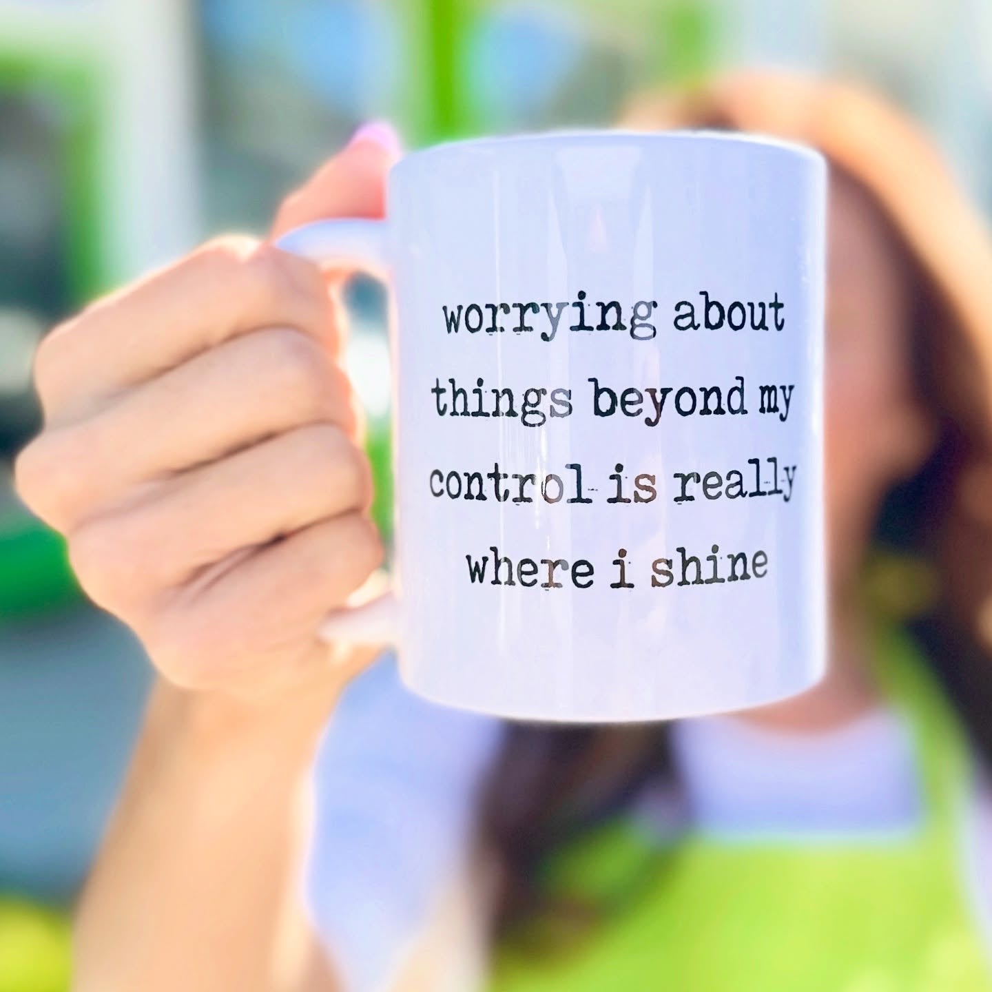 Worrying About Things Mug - Thumbnail 2