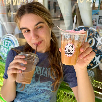 Iced Coffee Glass Ornament