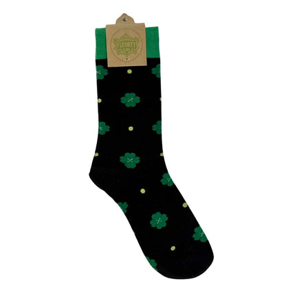 Clover and Polka Dot Socks