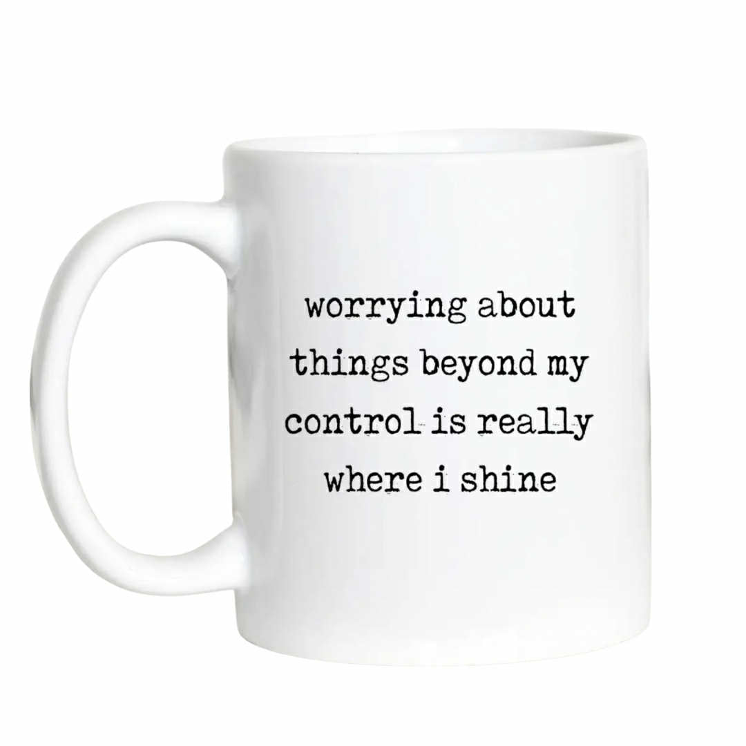Worrying About Things Mug