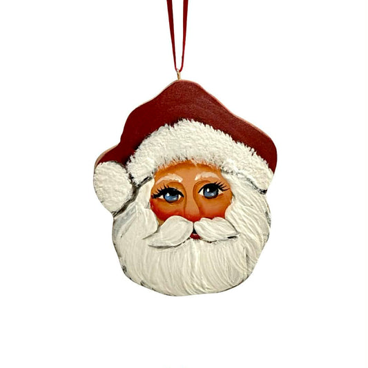Cypress Knee Santa Ornament