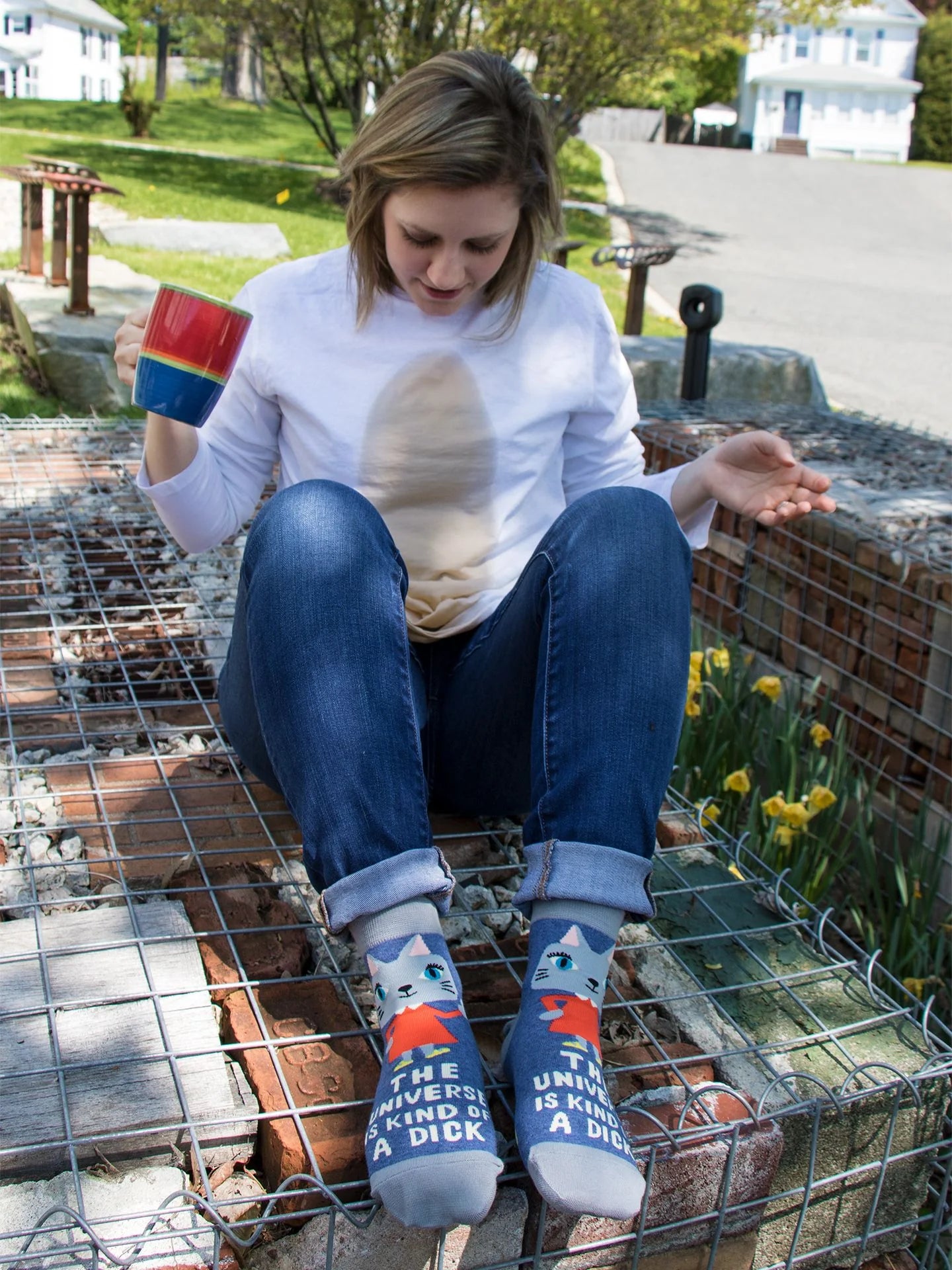 Universe is a Dick Ankle Socks