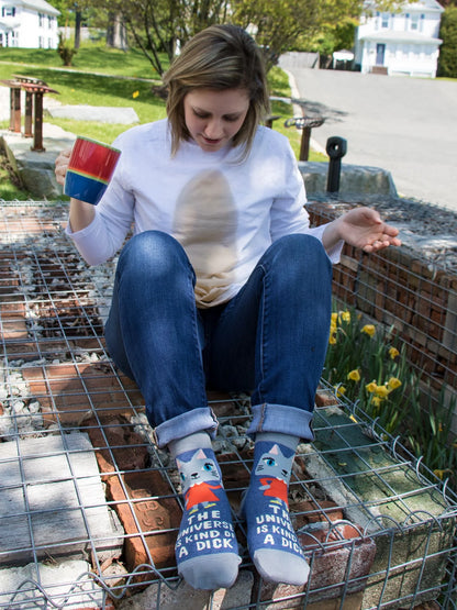 Universe is a Dick Ankle Socks