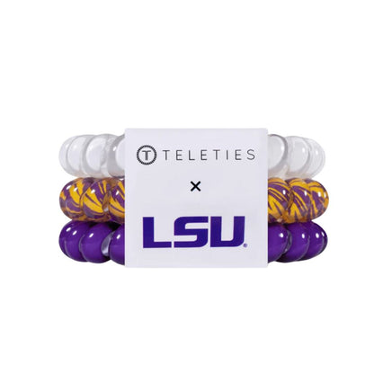 Teleties 3pk, Purple & Gold