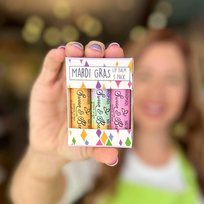 Mardi Gras Lip Balm Pack