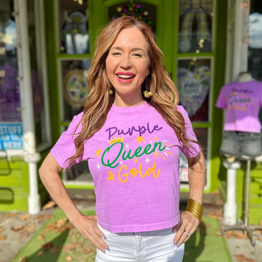 Purple Queen & Gold Crop