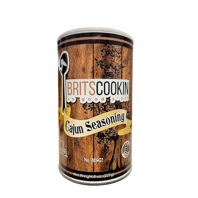 Brits Cookin Cajun Seasoning, 8oz