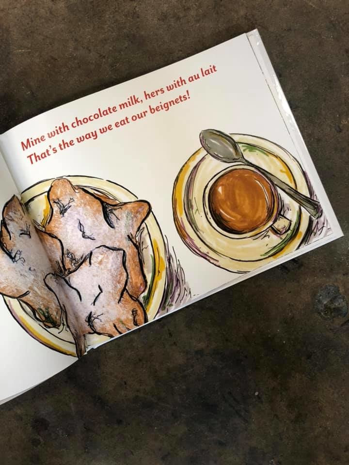 Fry'em Up Beignet Man Book