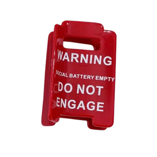 Do Not Engage Claw Clip