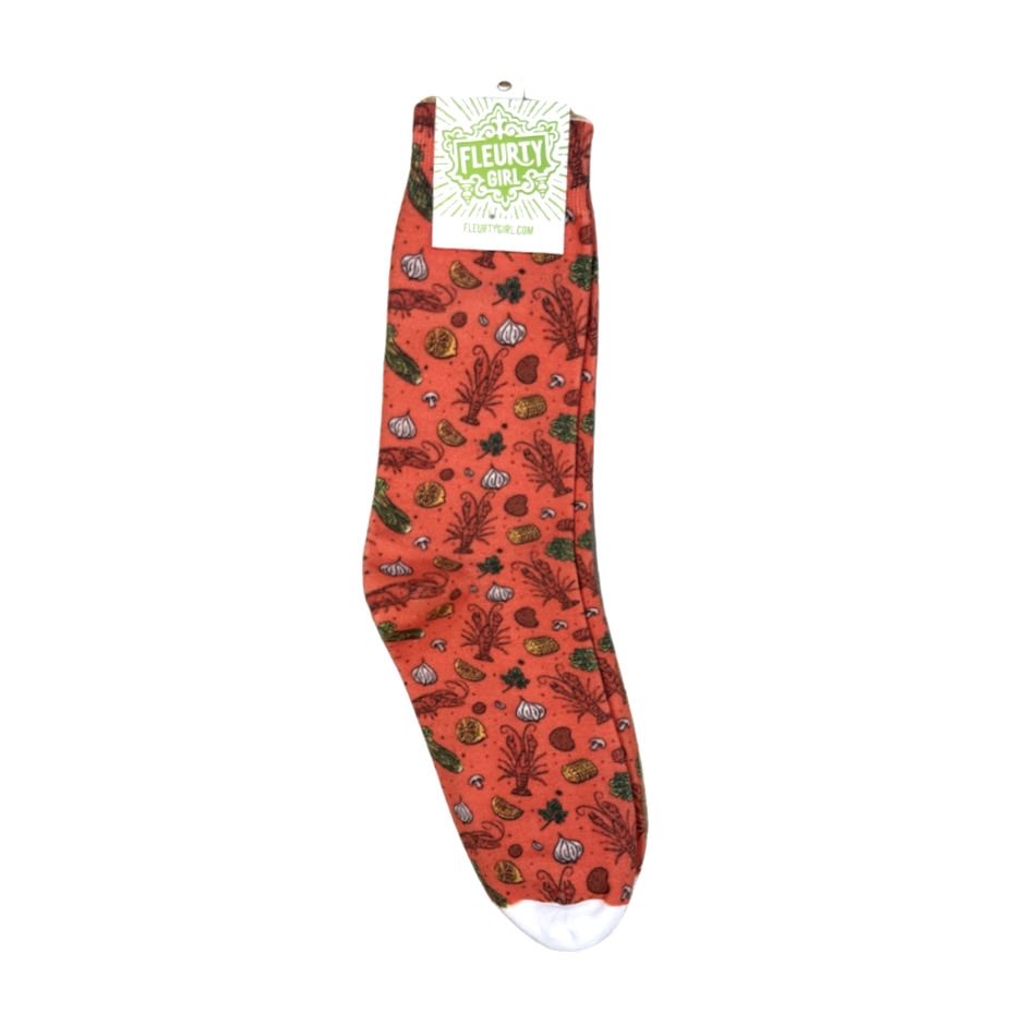 Crawfish Fixin's Socks