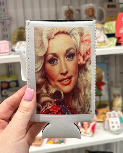 Dolly Parton Slim Can Coozie