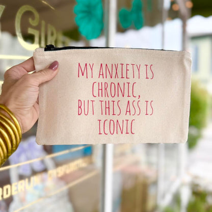 My Anxiety Zipper Pouch