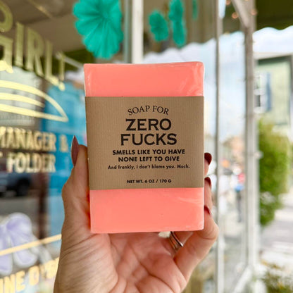 Soap for Zero Fucks