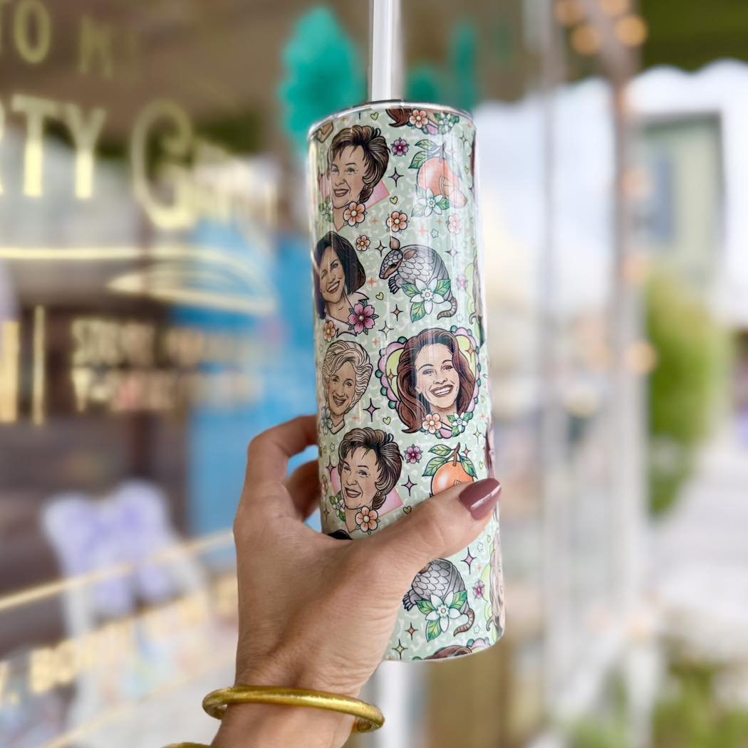 Steel Magnolias Icons Tumbler