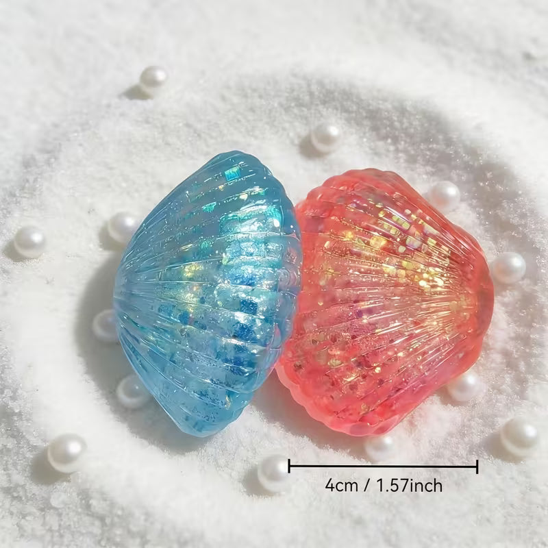 Glitter Seashell Squishy
