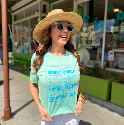Guest Check Combo Plate Tee