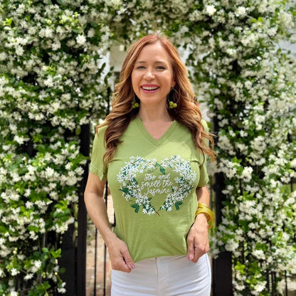 Stop and Smell the Jasmine Tee