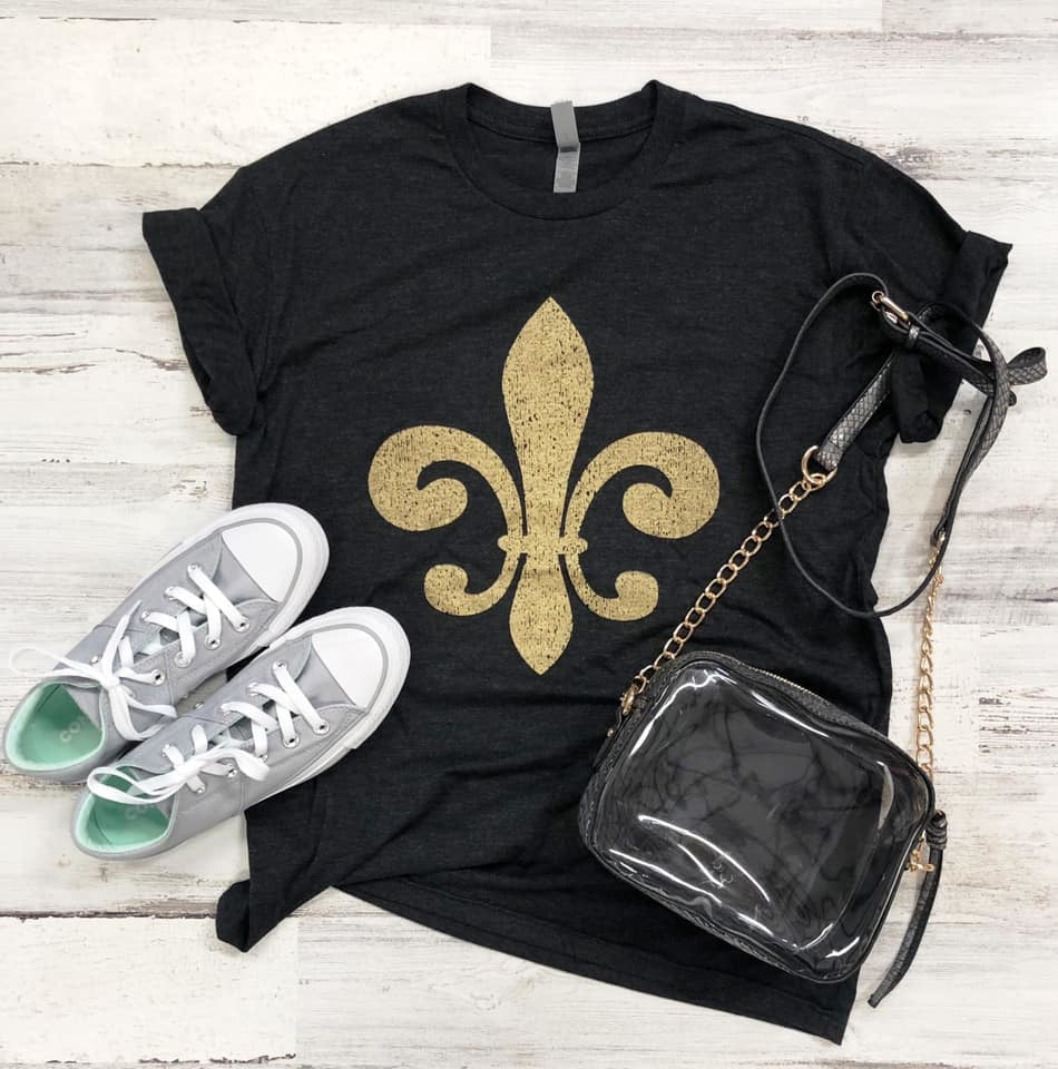 Black & Gold Heraldry Tee