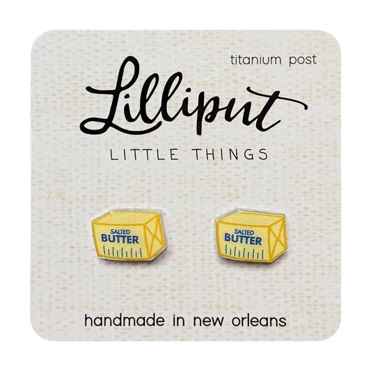 Butter Stud Earrings