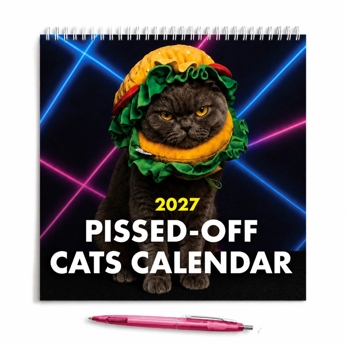 Pissed Off Cats Calendar, 2027