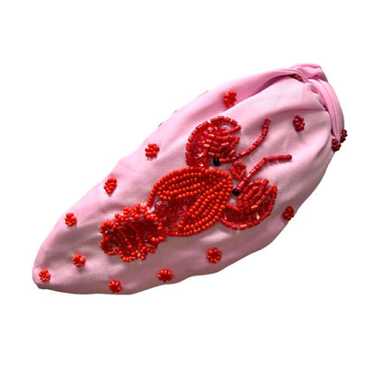 Beaded Crawfish Headband