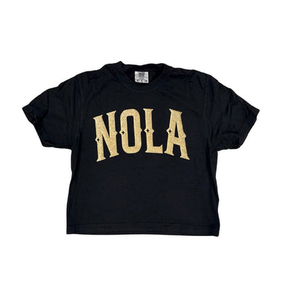 NOLA Crop Tee