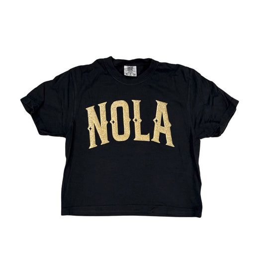 NOLA Crop Tee