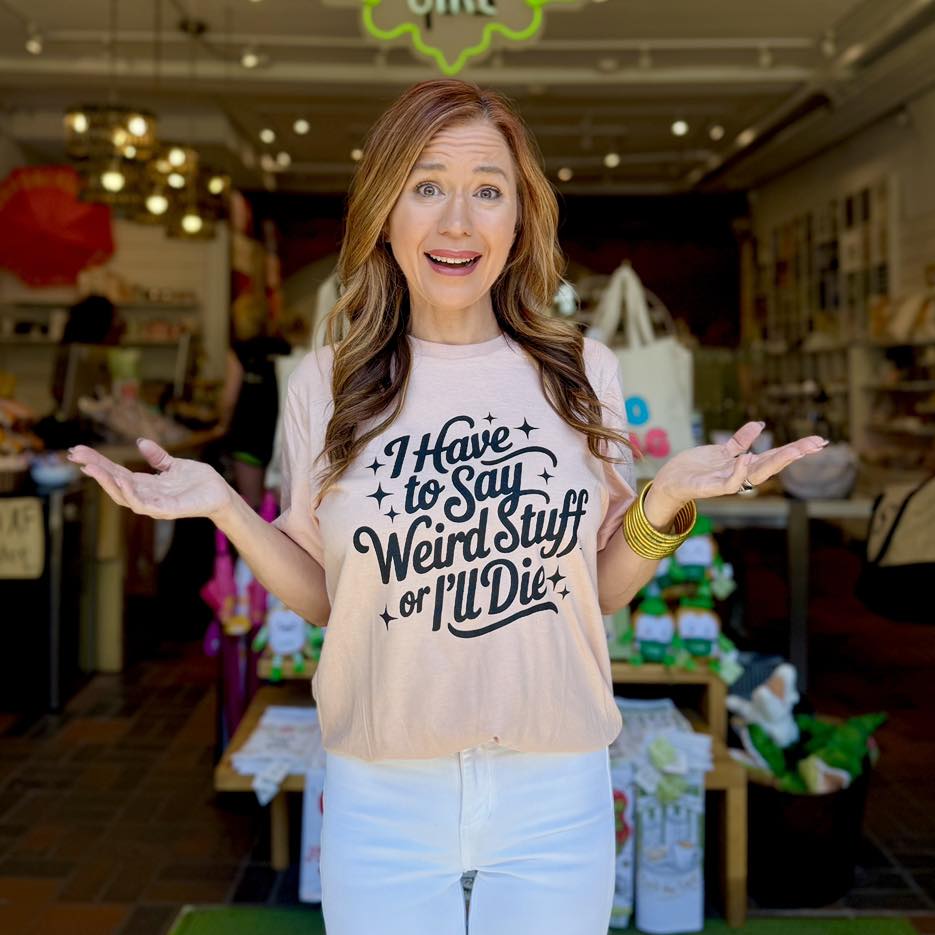 Say Weird Stuff Tee