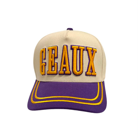 Geaux Embroidered Baseball Hat