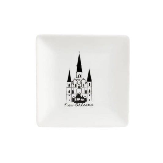 Square Cathedral Trinket Tray