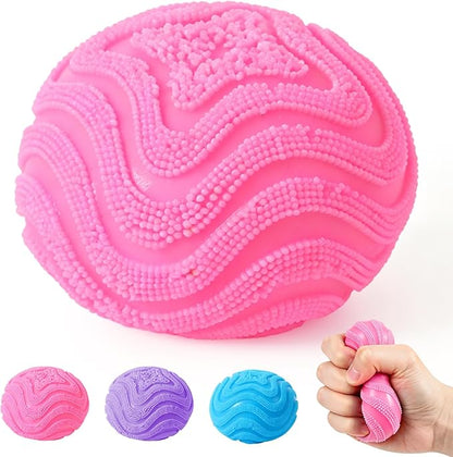 Wavy Fuzz Ball Squish
