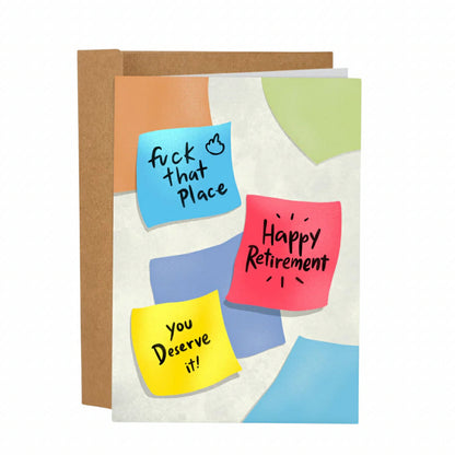 Happy Retirement Card