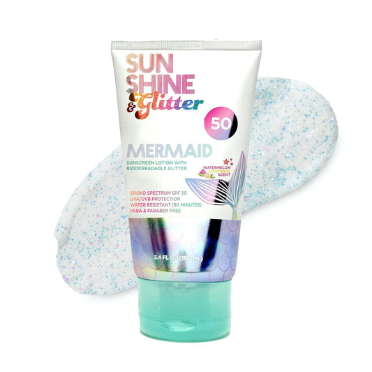 Mermaid Glitter Sunscreen