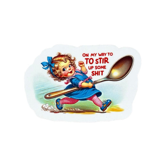On my Way Sticker