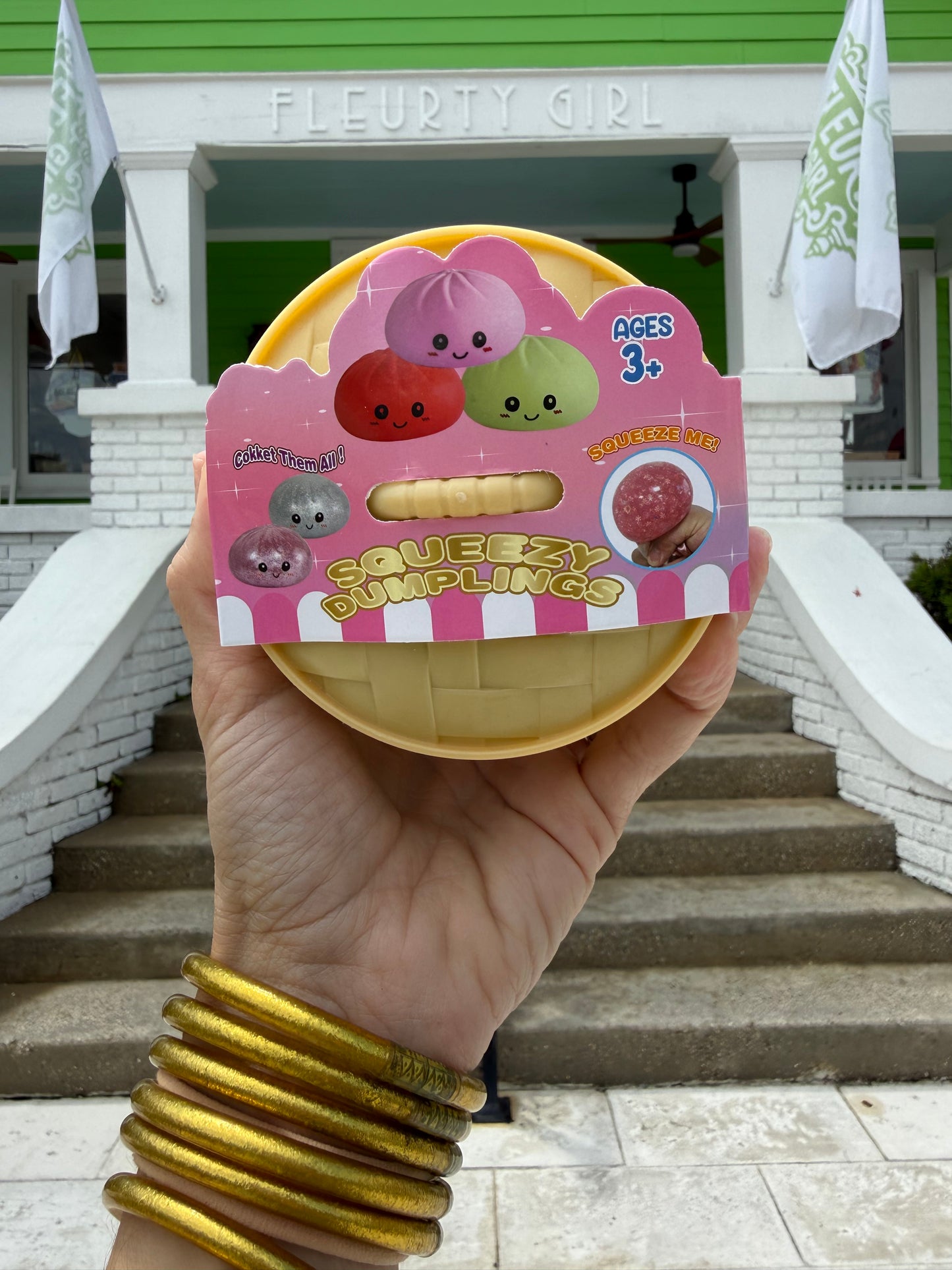 Squishy Dumpling Toy, Regular Size