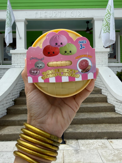 Squishy Dumpling Toy, Regular Size