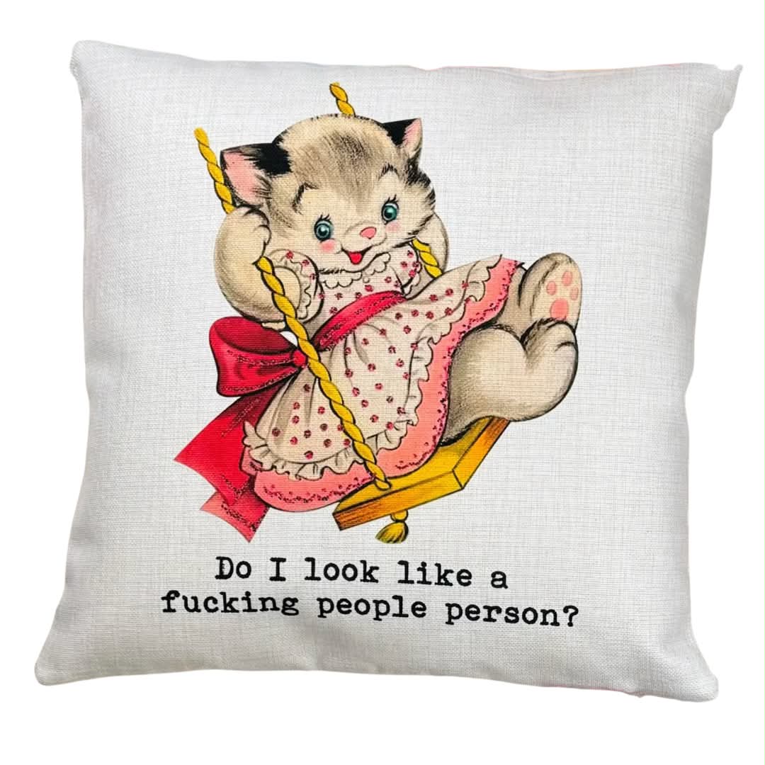 People Person Pillow