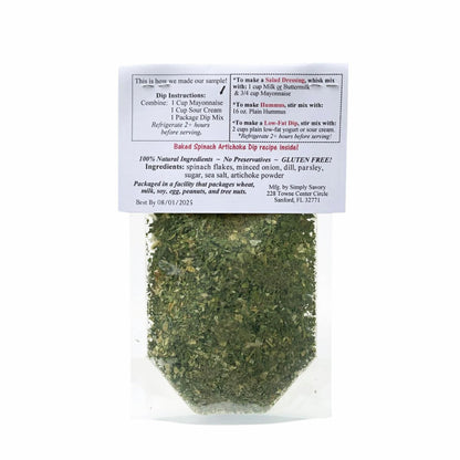 Spinach Artichoke Dip Mix
