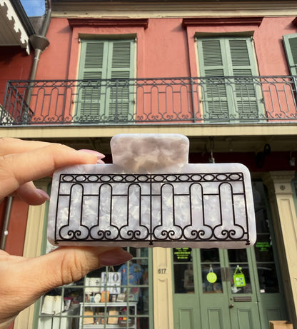*Pre-Sale* French Quarter Iron Railing Claw Clip