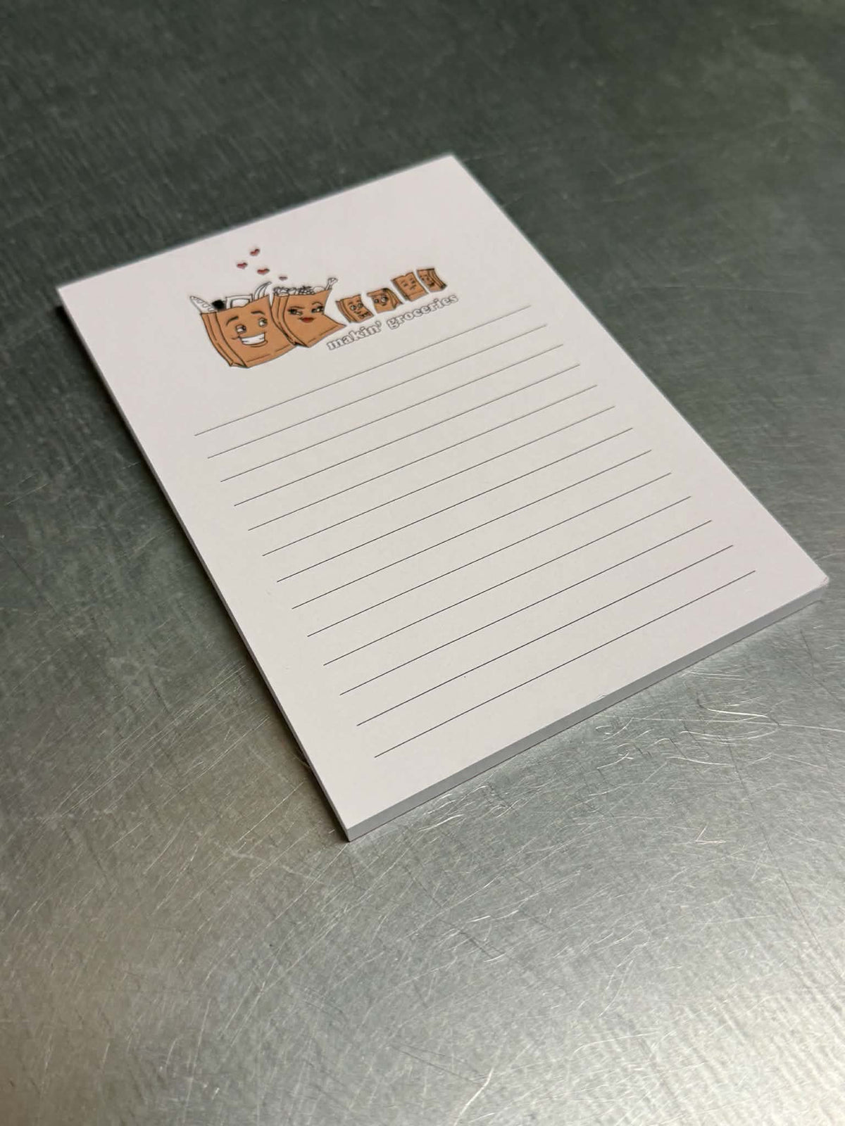 Makin' Groceries Notepad