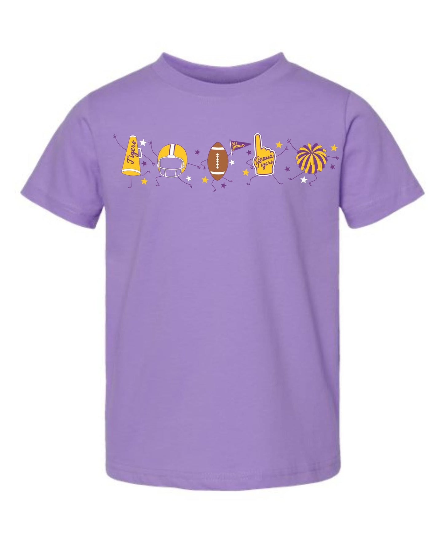 Spirit Squad Kids, Purple & Gold
