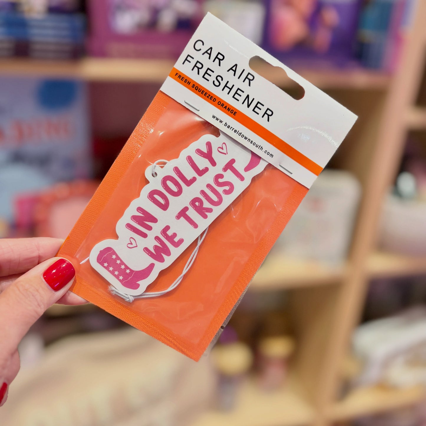 In Dolly we Trust Air Freshener