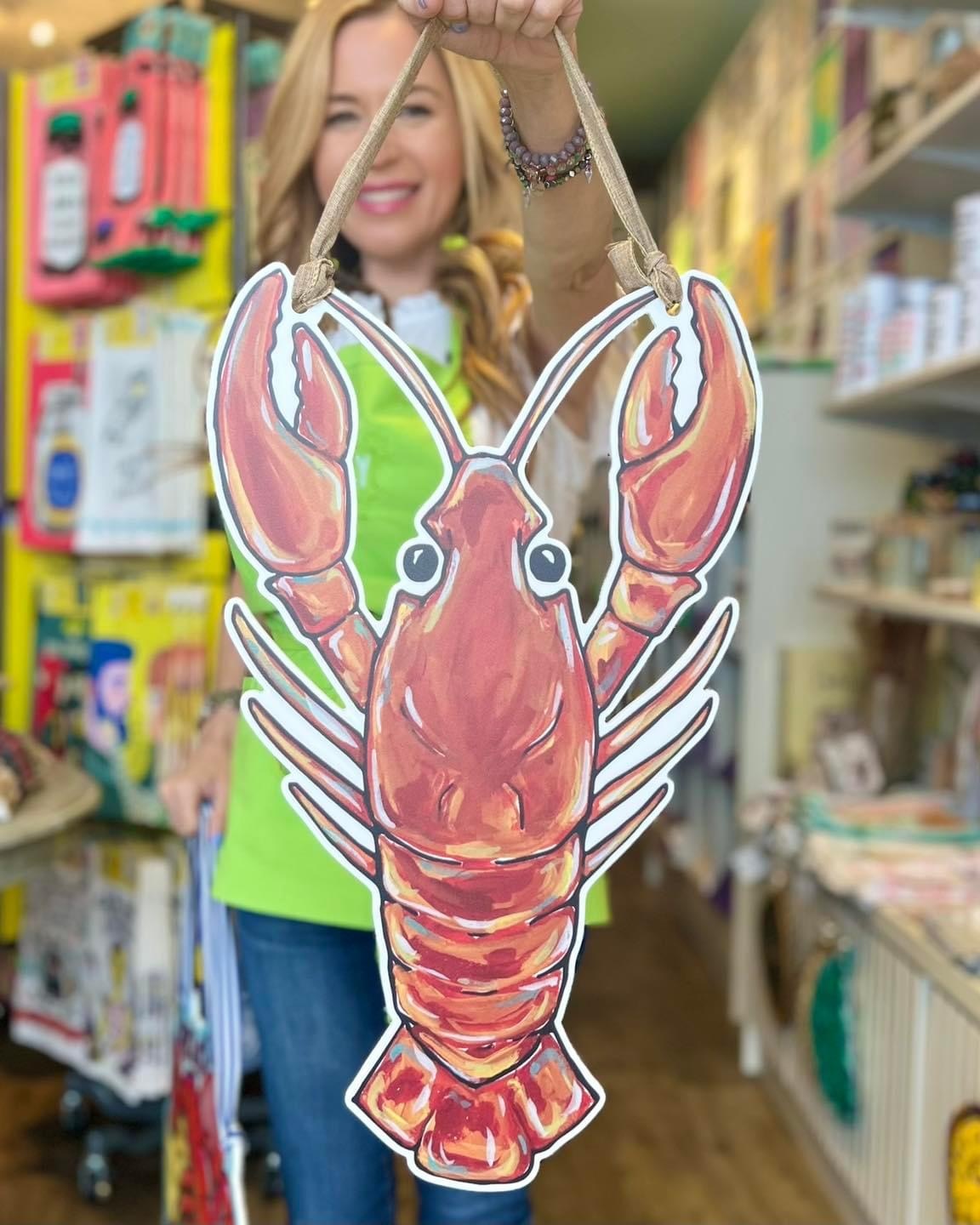 Crawfish Door Hanger