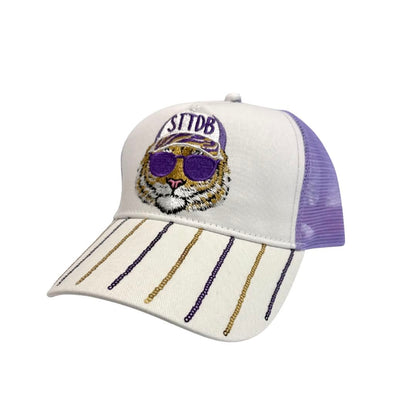 Sequin Pinstripe STTDB Trucker Hat