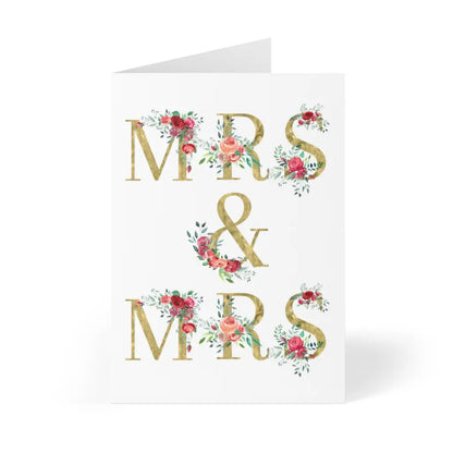 Floral Wedding Card