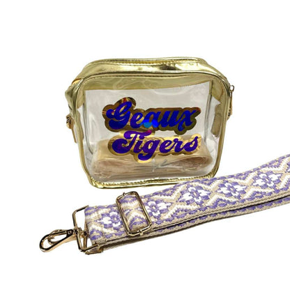 Geaux Tigers Clear Bag